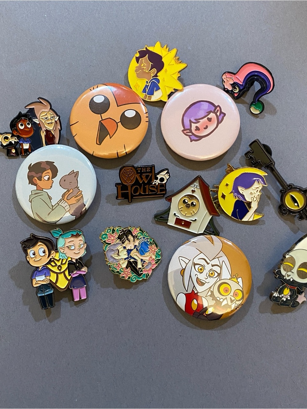 Owl house enamel pin lot